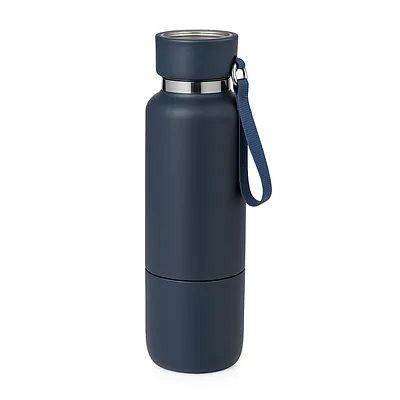 Botella acero inoxidable Azul marino